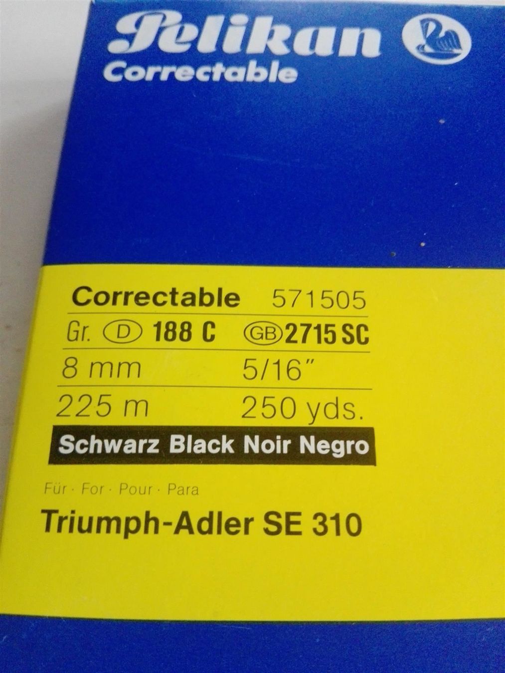 Pelikan Cartucce per stampanti & toner: Filmband  (Pelikan - Correctable 571505) – Usato da St. Gallen venduto da elk2020 4