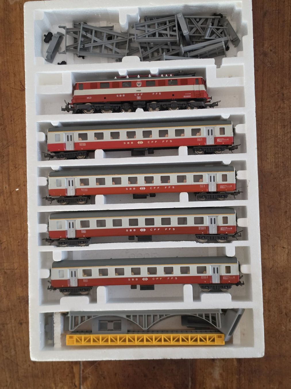 Lima Modellini di ferrovie: Lima H0 Set Trans Europ Express – Usato da Baden venduto da agglo1 1