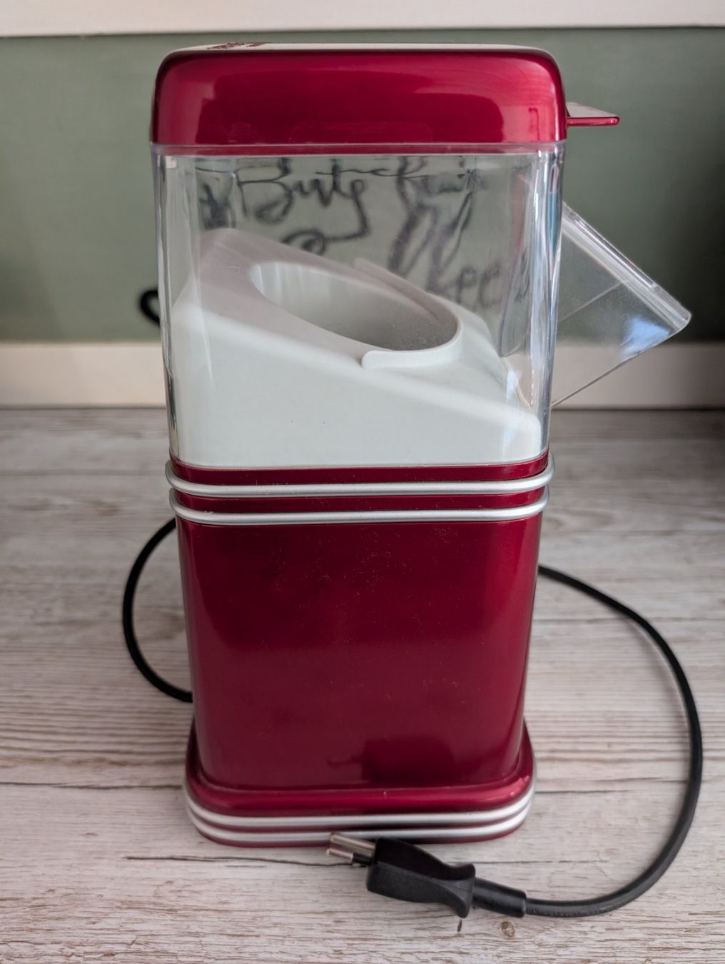 Elettrodomestici da cucina: Retro Popcornmaschine rot/weiss – Usato da Bremgarten (AG) venduto da bel_z8xf 3