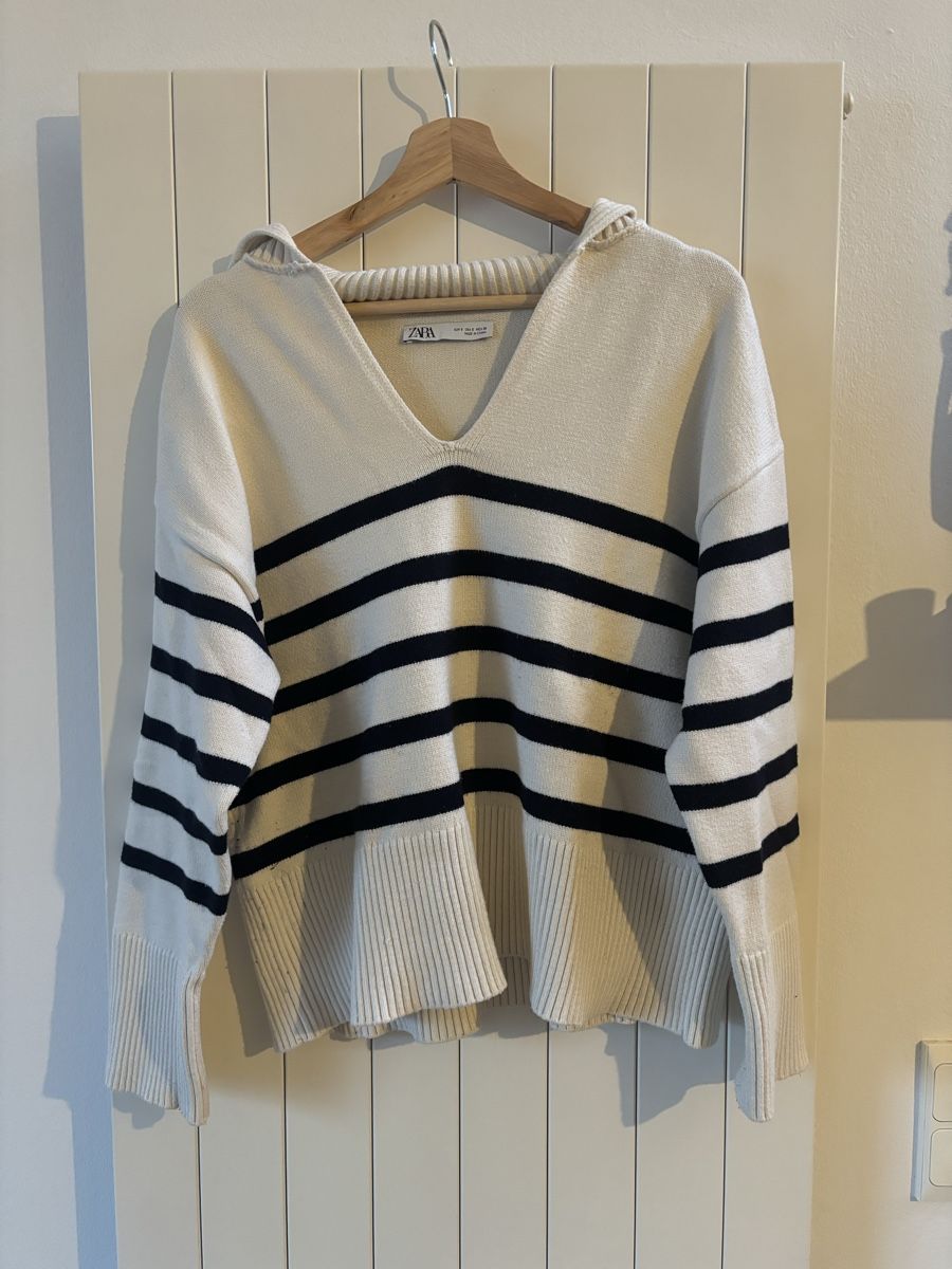 Zara Maglioni & Felpe: Zara Woman Sweater Oversized Striped S – Nuovo (secondo la descrizione) da Genève venduto da Bella_909 2