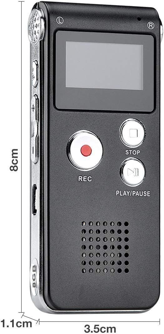 Aufnahmegeräte: 8GB LCD Bildschirm Digitales Diktiergerät – Neu und originalverpackt aus Dottikon von Floppidogg77