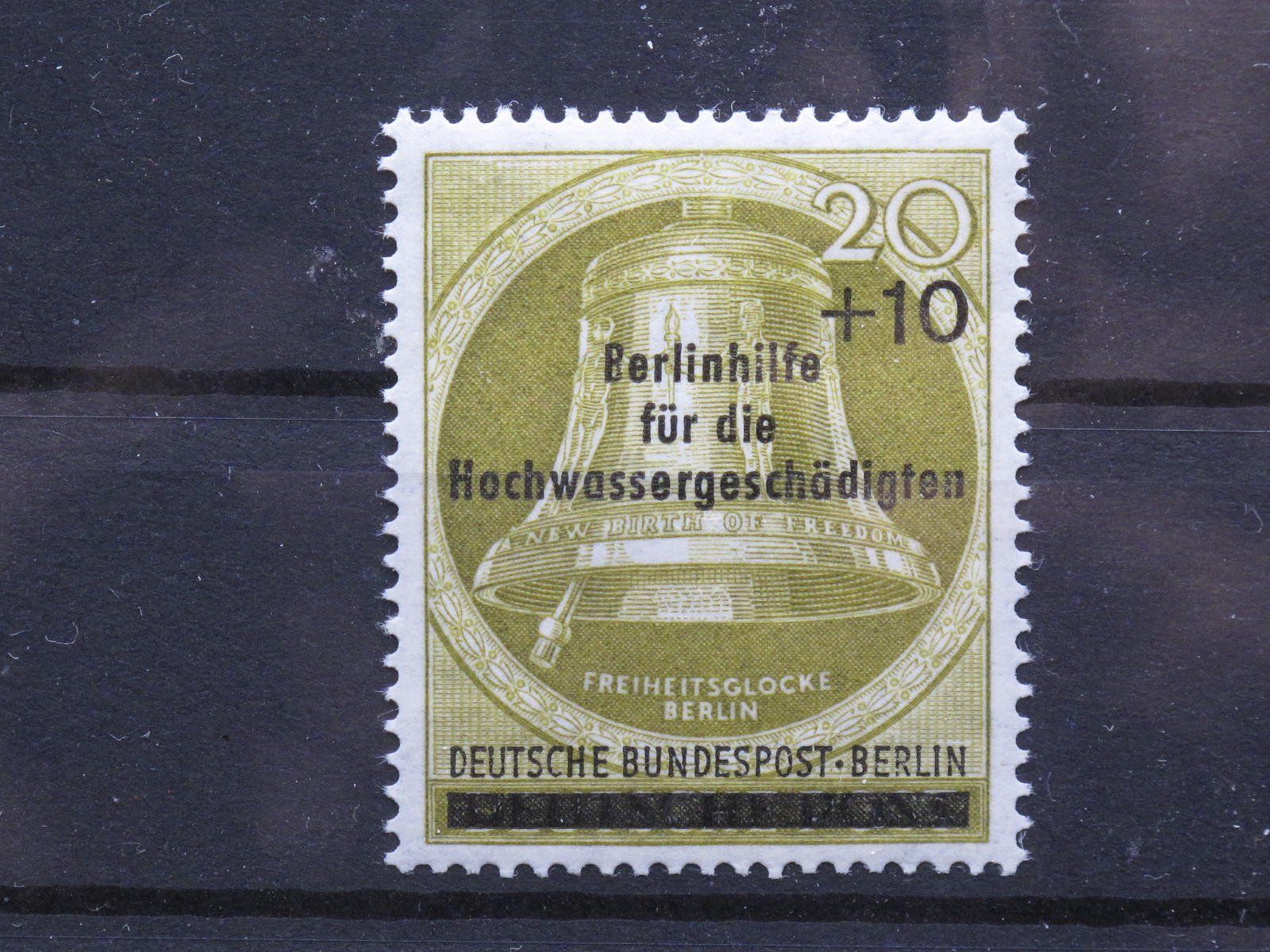 Tutti i francobolli: Berlin 1956 Hilfe Hochwassergeschädigt** – Usato da Wil SG venduto da fva01