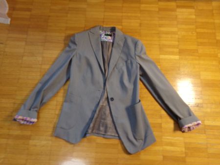 Damen Blazer grau   Gr. 42   BENETTON