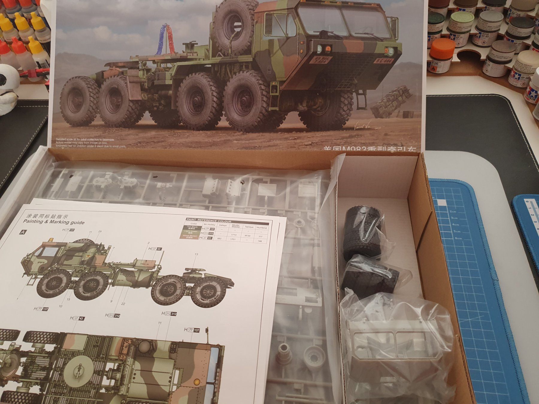 Kit di modellismo & Modellini statici: CAMION HEMTT – Nuovo e nell'imballaggio originale da Chapelle-sur-Moudon venduto da etoilemolene 1