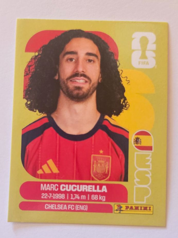 Panini Carte collezionabili: Panini 2026 Marc Cucurella ESP 8 – Nuovo (secondo la descrizione) da Malans GR venduto da Ovi83