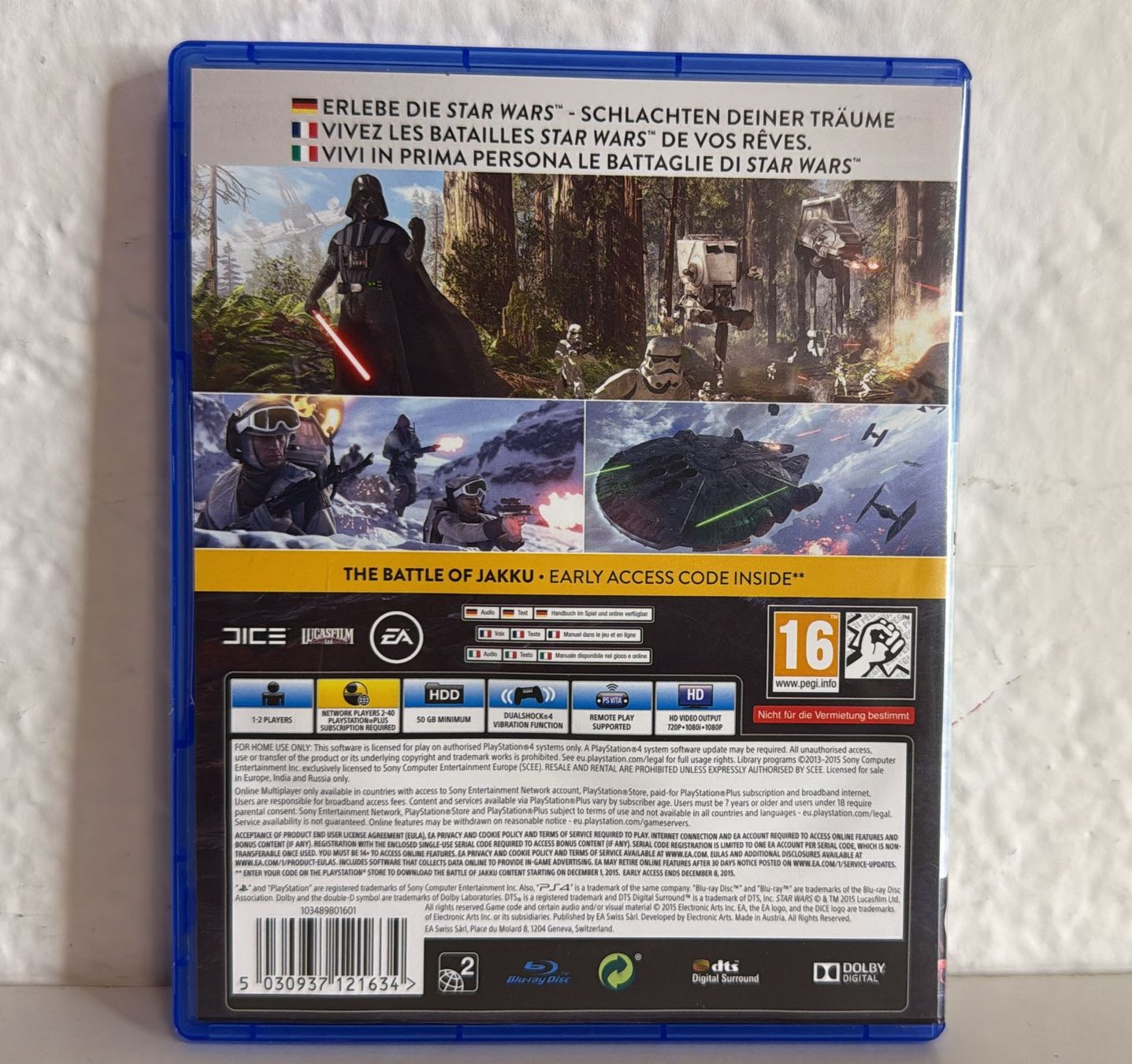 Spiele: Star Wars Battlefront PS4 Spiel – Gebraucht aus Ehrendingen von lax21 1