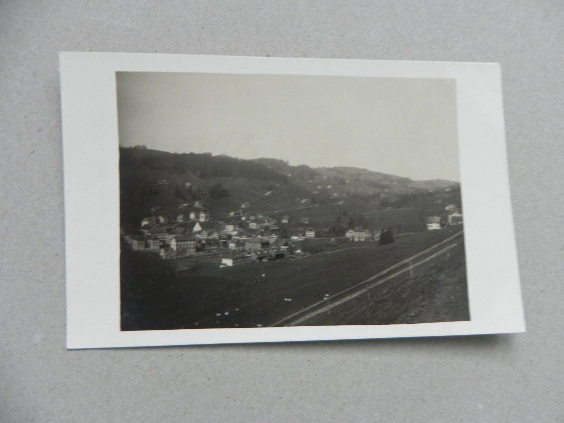 Cartoline postali: Echtphoto Karte Bühler Appenzell 1925 – Usato da Siebnen venduto da krimsie