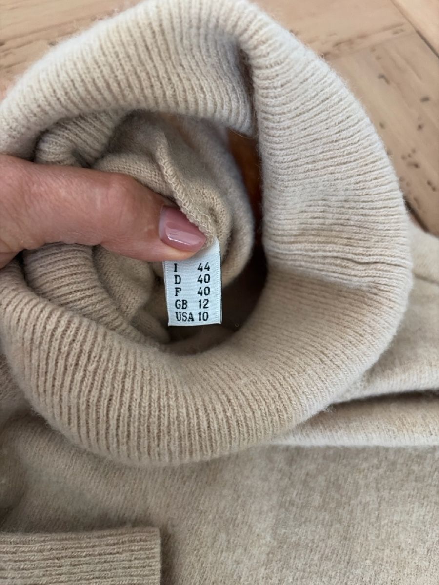 Moschino Maglioni & Felpe: Moschino Rollkragenpullover mit Fransen 34 Lammwolle – Usato da Meggen venduto da TobeOneS 2