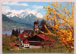 Kurort Sachseln am Sarnersee mit Pilatus