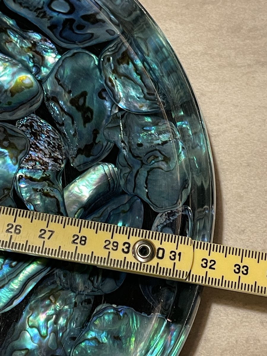 Teller: Schönes Tablar mit Muscheln – Gebraucht aus Flawil von Naphtali 7