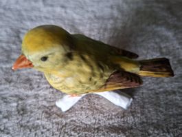 Goebel Porzellan Vogel Grünfink sehr gut erhalten