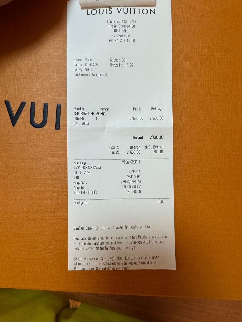 Louis Vuitton Borse da donna: Louis vuitton Croissant – Nuovo (secondo la descrizione) da Basel venduto da ssa_x5wz 2
