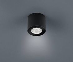 4x LED-Deckenleuchte OSO 370lm 2700K IP44 schwarz
