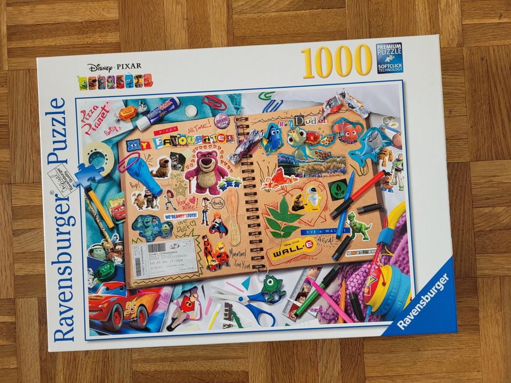 Ravensburger Puzzle "Scrapbook" Nr. 198160 1000 Teile Disney (Gebraucht ...