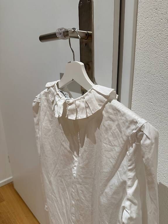 Sandro Camicette: Sandro Luxury White Shirt - Size 3 (M) – Usato da Schübelbach venduto da Rahnmont 3