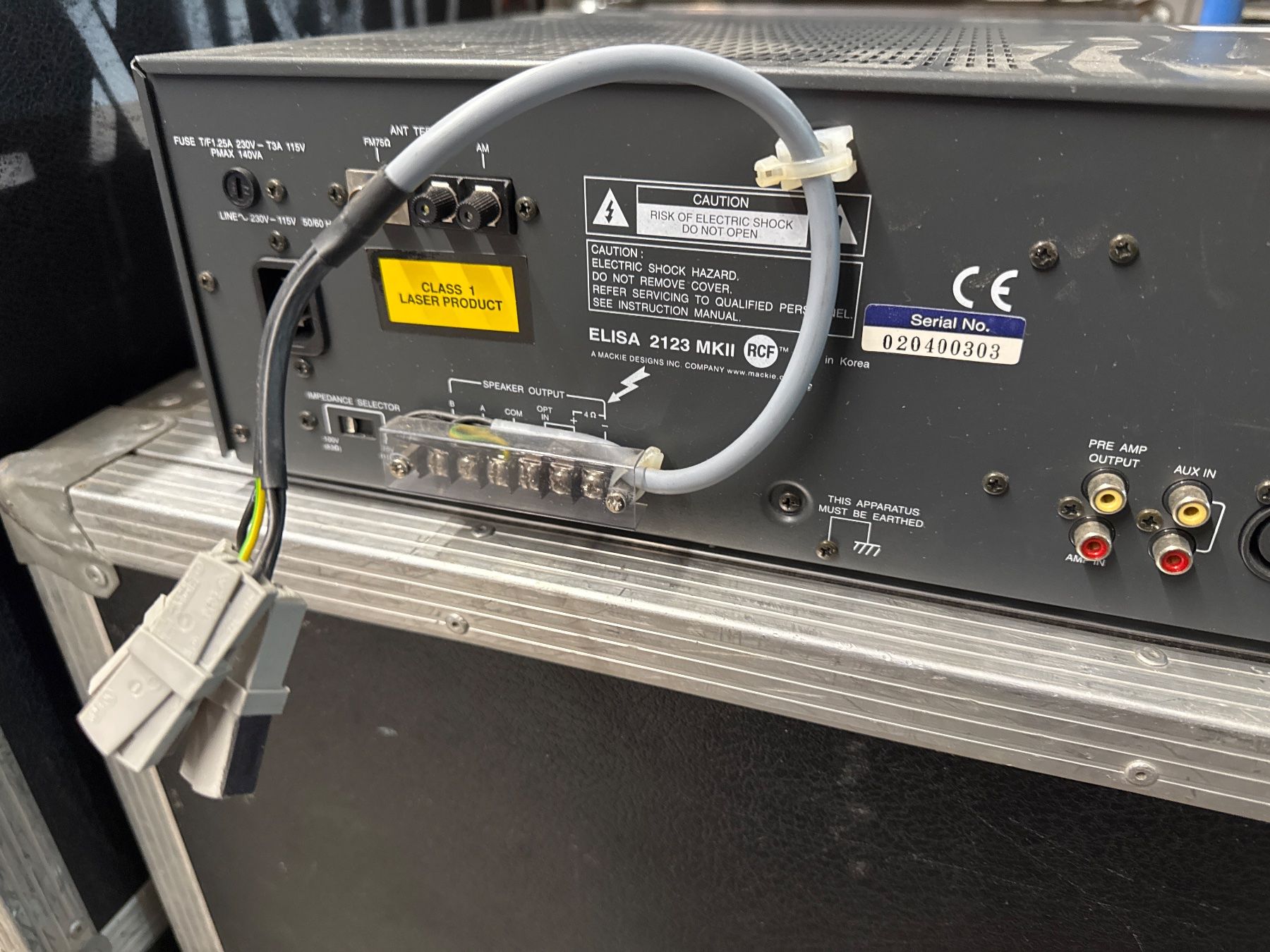 Amplificatori: RCF ELISA 2123 MKII CD Receiver Amplifier – Usato da Oberdorf NW venduto da AndotechnicsGmbH 3
