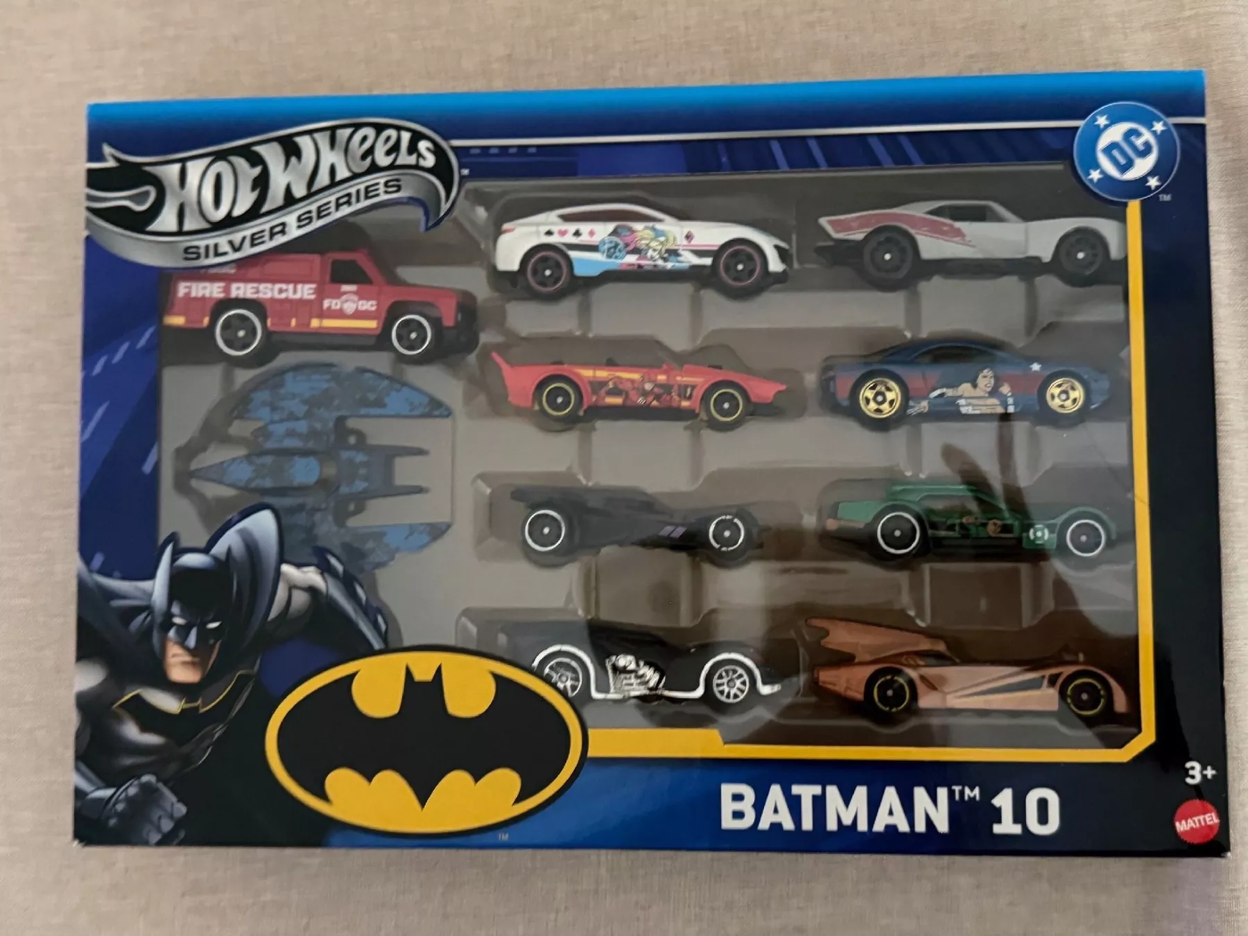 Hot Wheels Modellini d'auto: Hot Wheels Batman 10-Pack – Nuovo e nell'imballaggio originale da Confignon venduto da Janka12