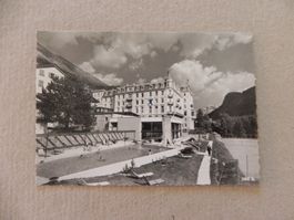 Karte Pontresina GR Hotel Kronenhof 1964