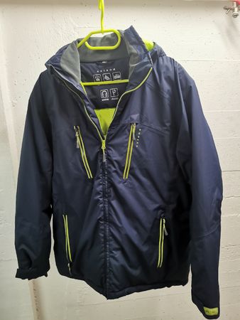 Skijacke Extend blau neongelb Grösse XL guter Zustand