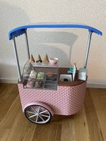 Spielzeug-Eiscremestand mit viel Zubehör