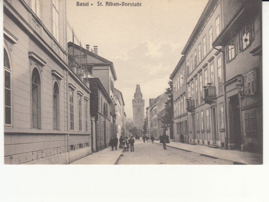 Ansichtskarten: Basel ca. 1910 – Gebraucht aus Bürglen TG von StampGraf