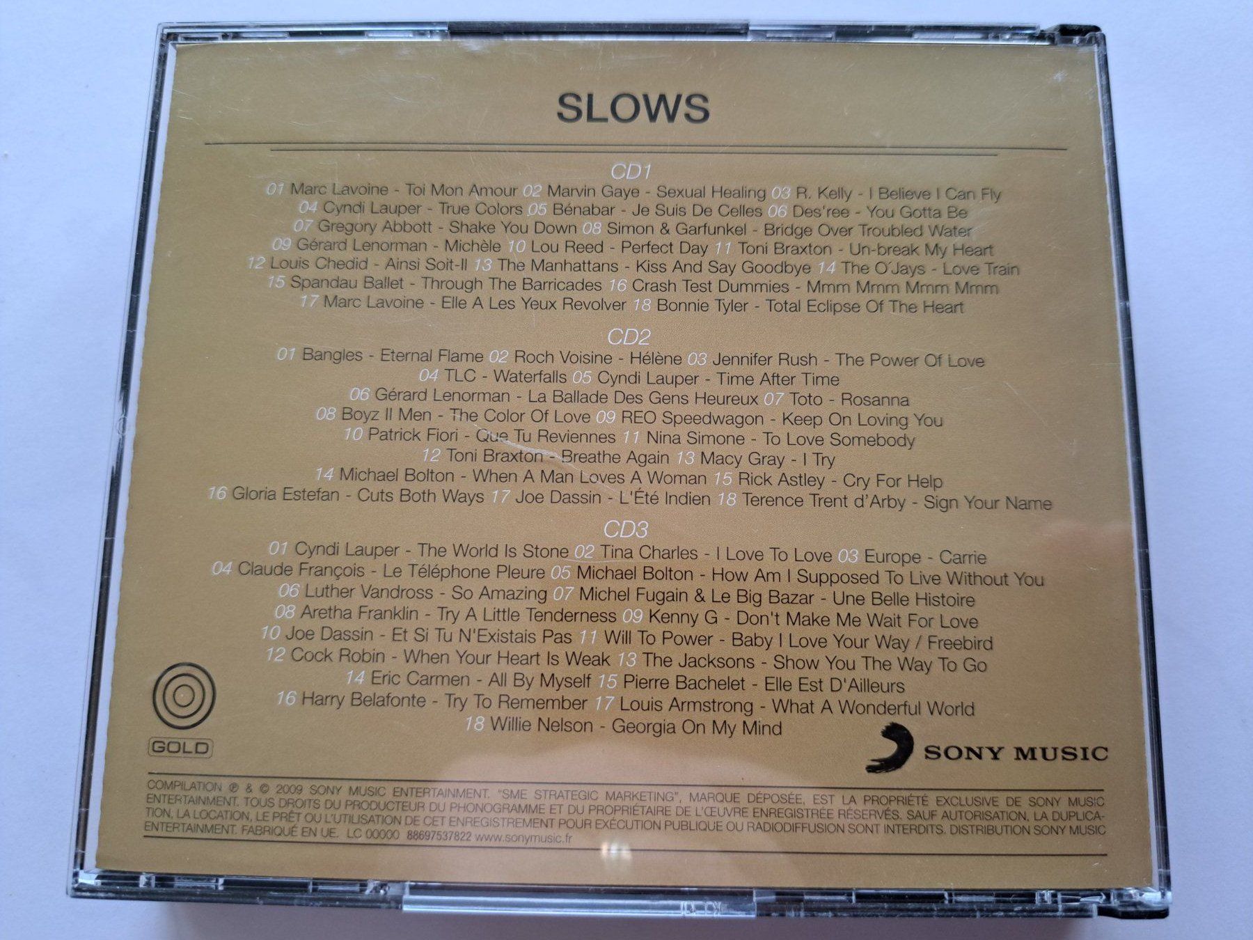 CD: Cds Coffret slows 3 Cds  – Usato da Pully venduto da bro_n52j 2
