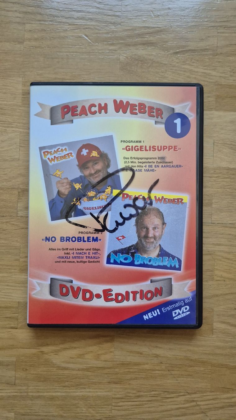 Tous les DVDs: Peach Weber DVD  – D'occasion à Basel par svonscha
