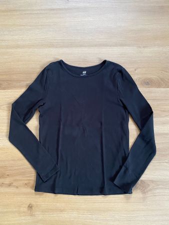 Pull fin noir uni