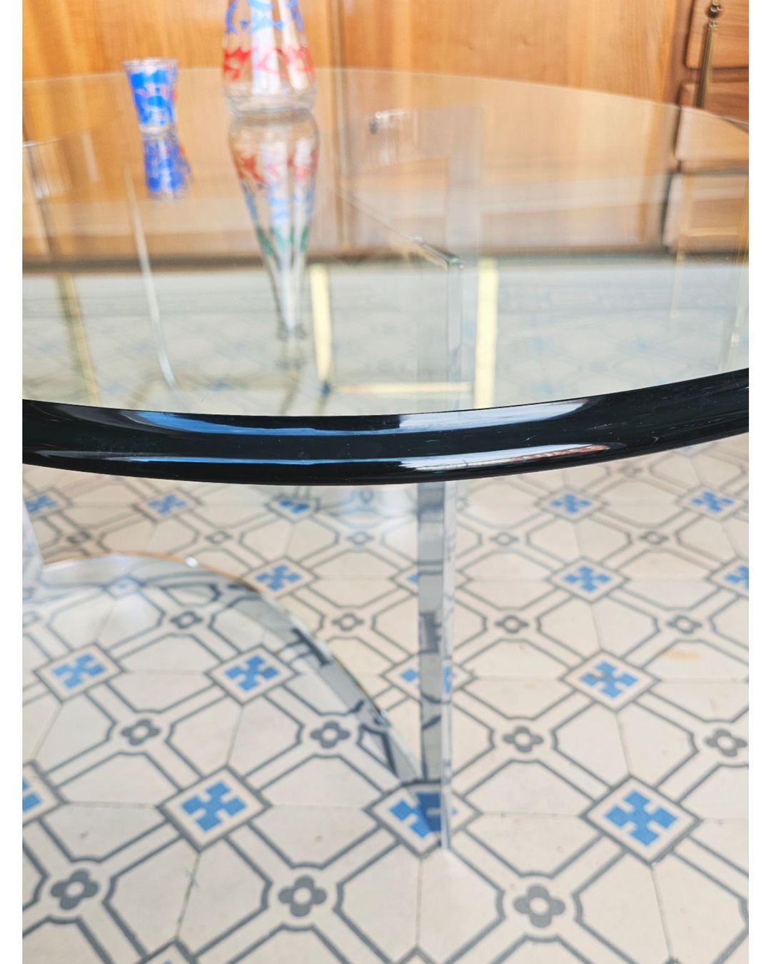 Tavoli: Table basse en verre 70'S – Usato da La Chaux-de-Fonds venduto da Saanna 3