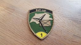 Badge Bat car 1 gelb