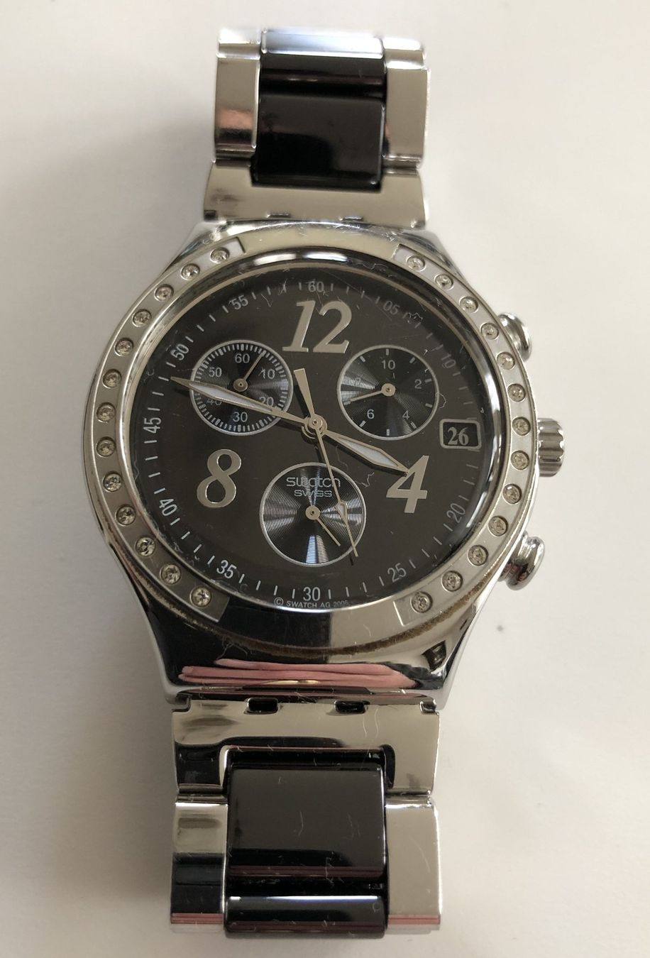 Swatch Orologi: Swatch Irony Chrono YCS485 "DREAMNIGHT" – Usato da Binningen venduto da Steffisboerse 1