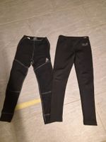 2 Thermounterhosen 128 Jack Wolfskin und Odlo ‐ top