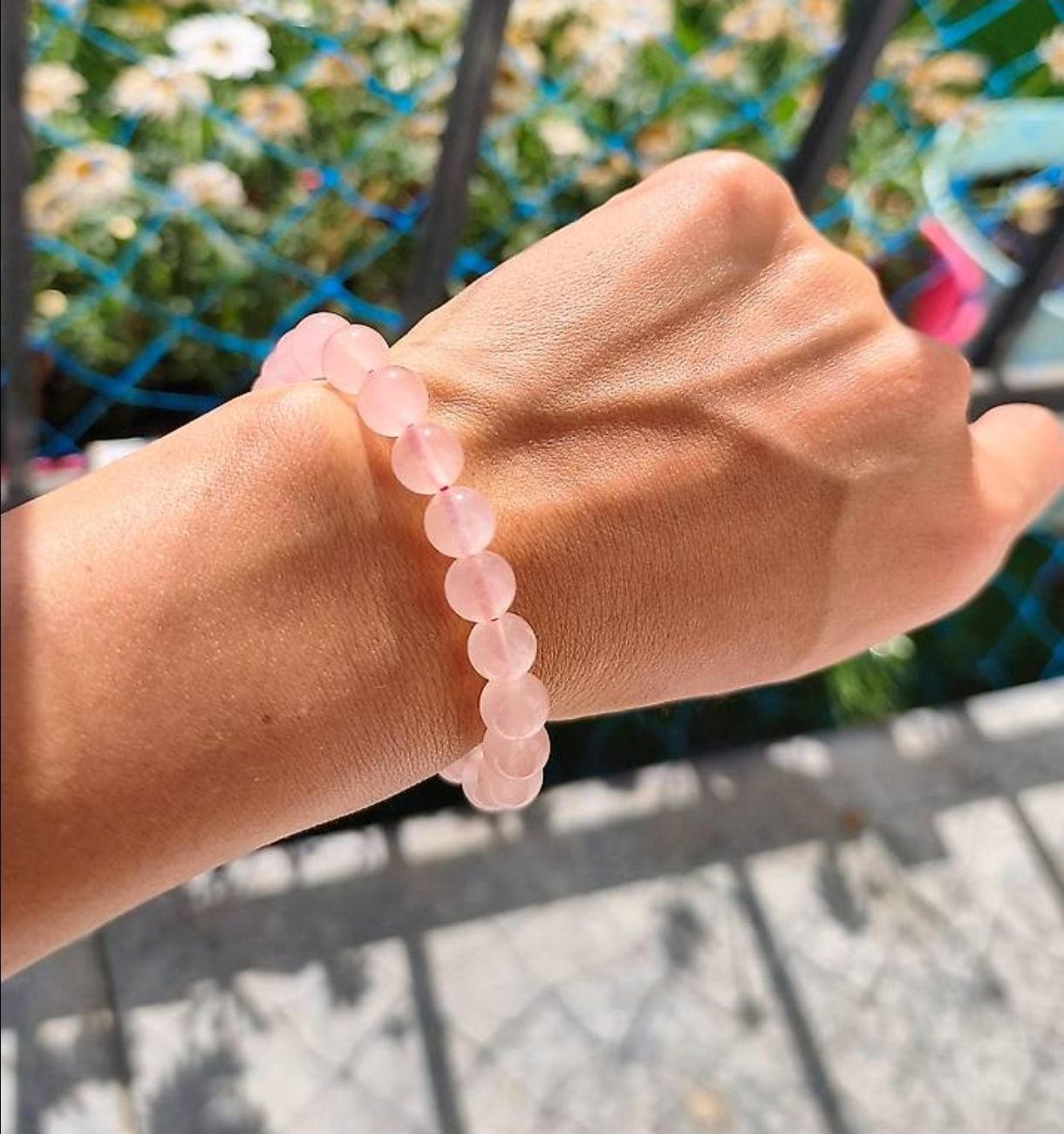Bracciali & Braccialetti: Bracelet en Quartz rose 8mm – Nuovo (secondo la descrizione) da Ursy venduto da tan_8qdl 1