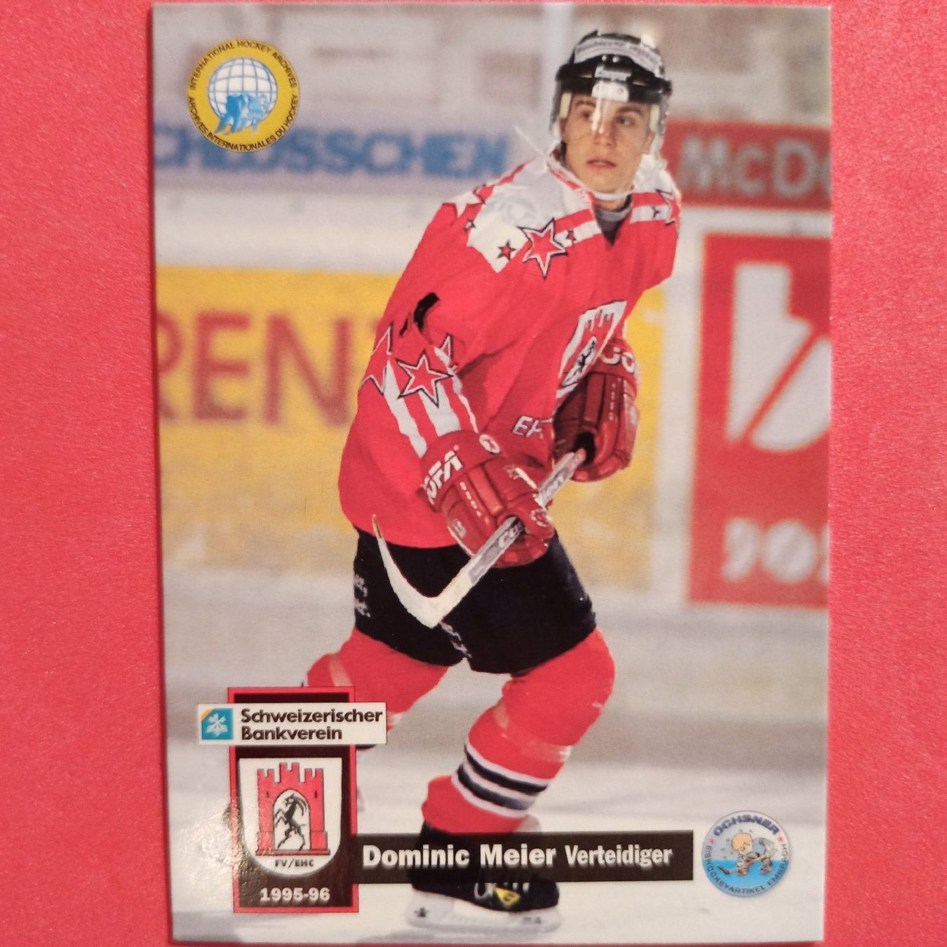 Sammelbilder & Trading cards: Dominic Meier - EHC CHUR - 1995/96 – Gebraucht aus Dübendorf von kb86_MOVIE