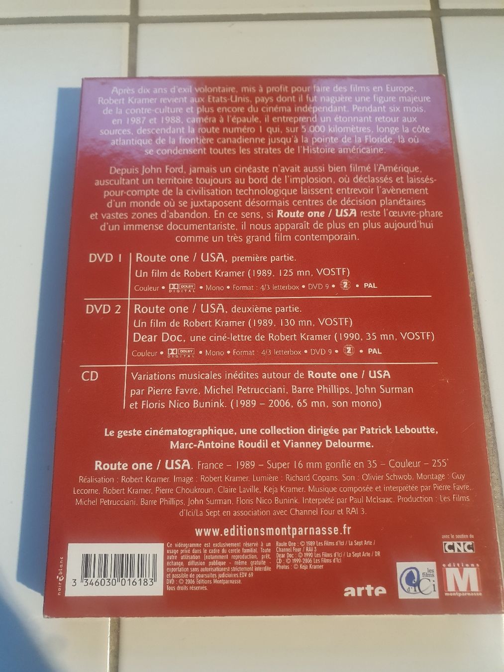Tutti i DVDs: Route one USA Robert Kramer DVD Set 2 DVDs 1 CD – Usato da Etoy venduto da Samuel-DVD-profi 1