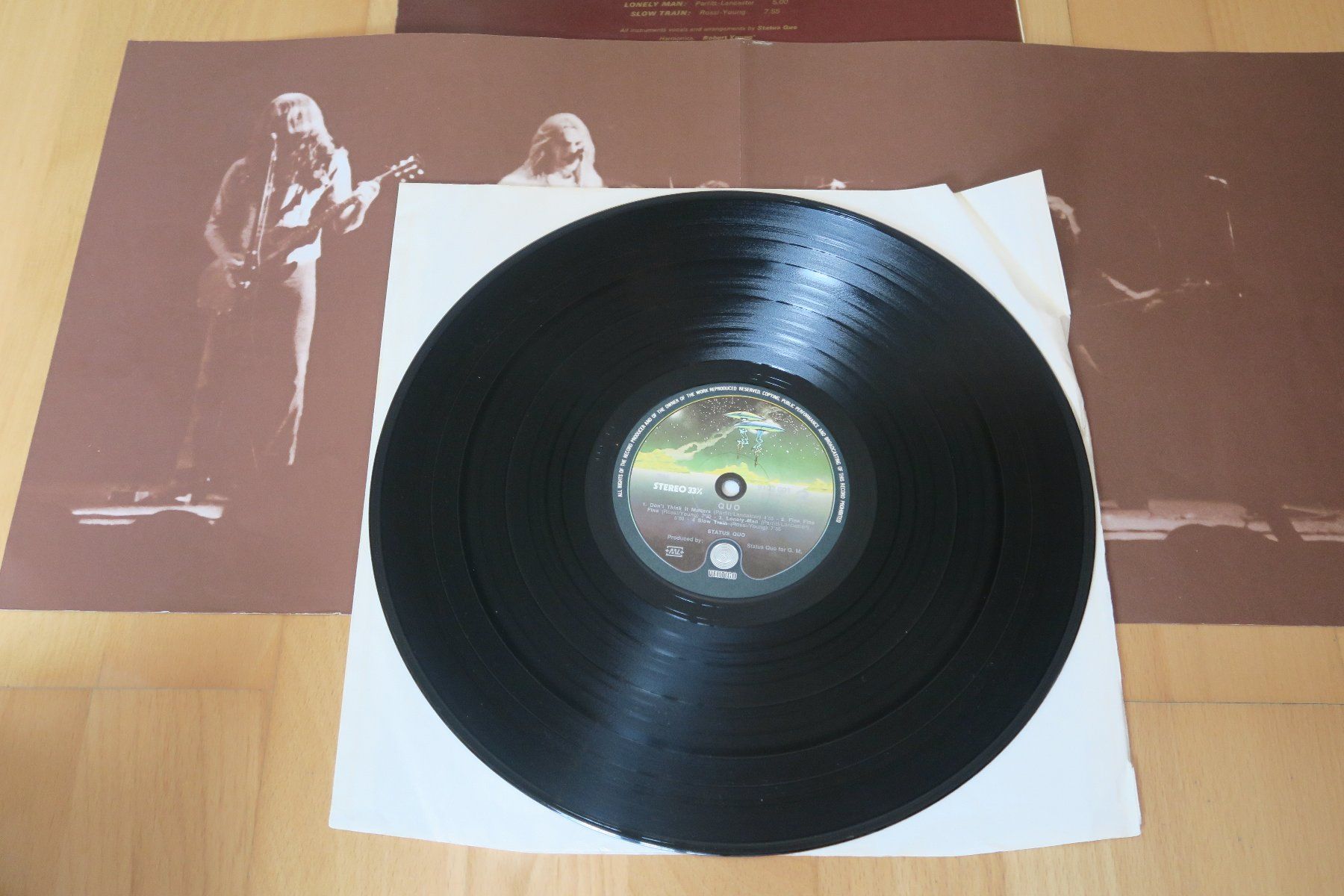 Schallplatten: Status Quo – Quo, CH-Pressung – Gebraucht aus Thun von Karibu70 3