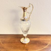 Wunderschöne Vintage Glas Karaffe Dekanter Sammlerstück Deko