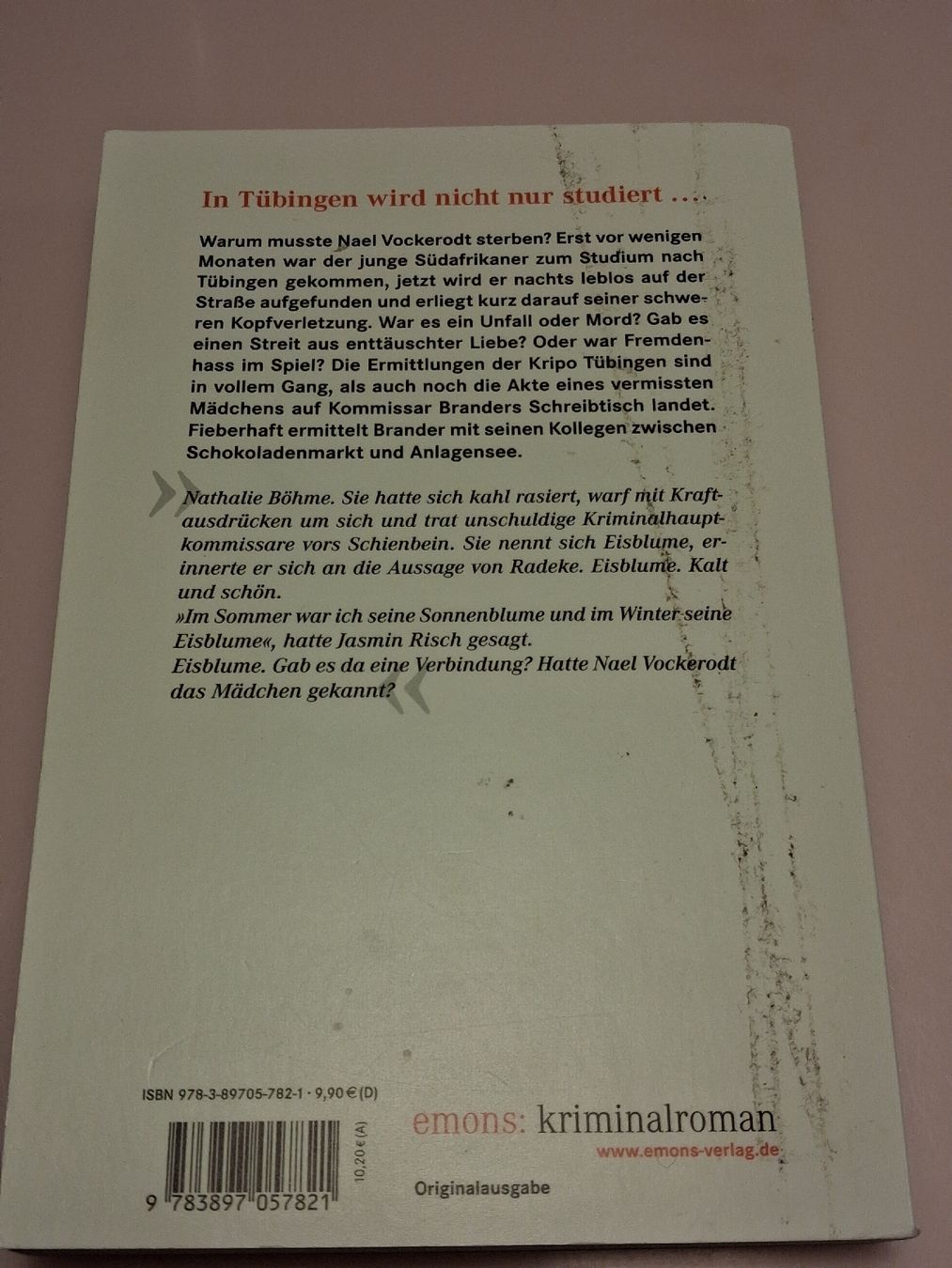 Libri: Eisblume von Sybille Baecker, Kriminalroman – Usato da Derendingen venduto da Auranti 1