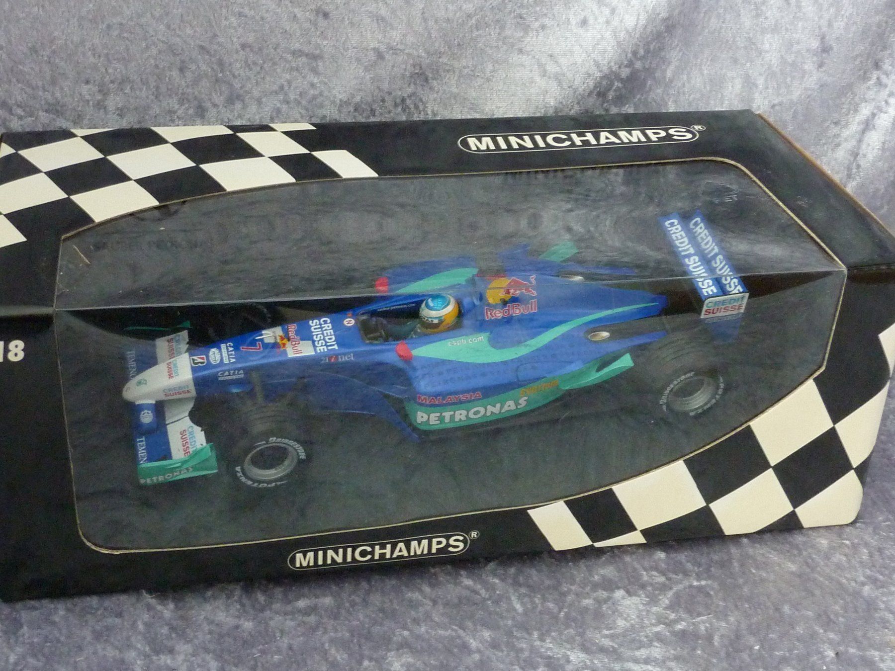 Minichamps Modellautos: Sauber Petronas C21 #7  1:18 – Neu und originalverpackt aus Dürrenäsch von modellautos4you 1