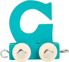 Buchstabenzug Wagen " G " bunt