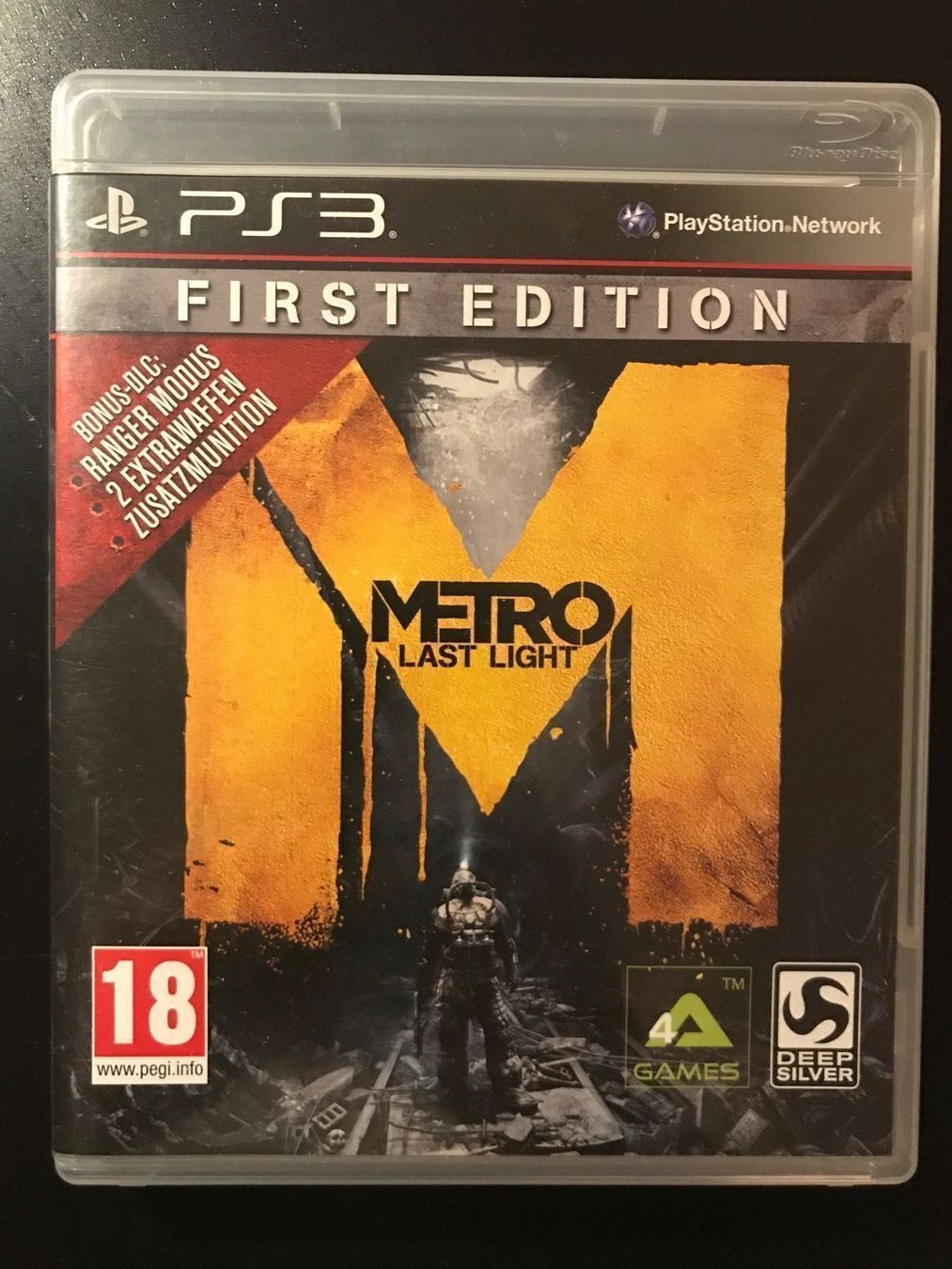 Sony Giochi: PS3: Metro Last Light First Edition - Unbespielt! – Nuovo (secondo la descrizione) da Gossau SG venduto da Poisonivy