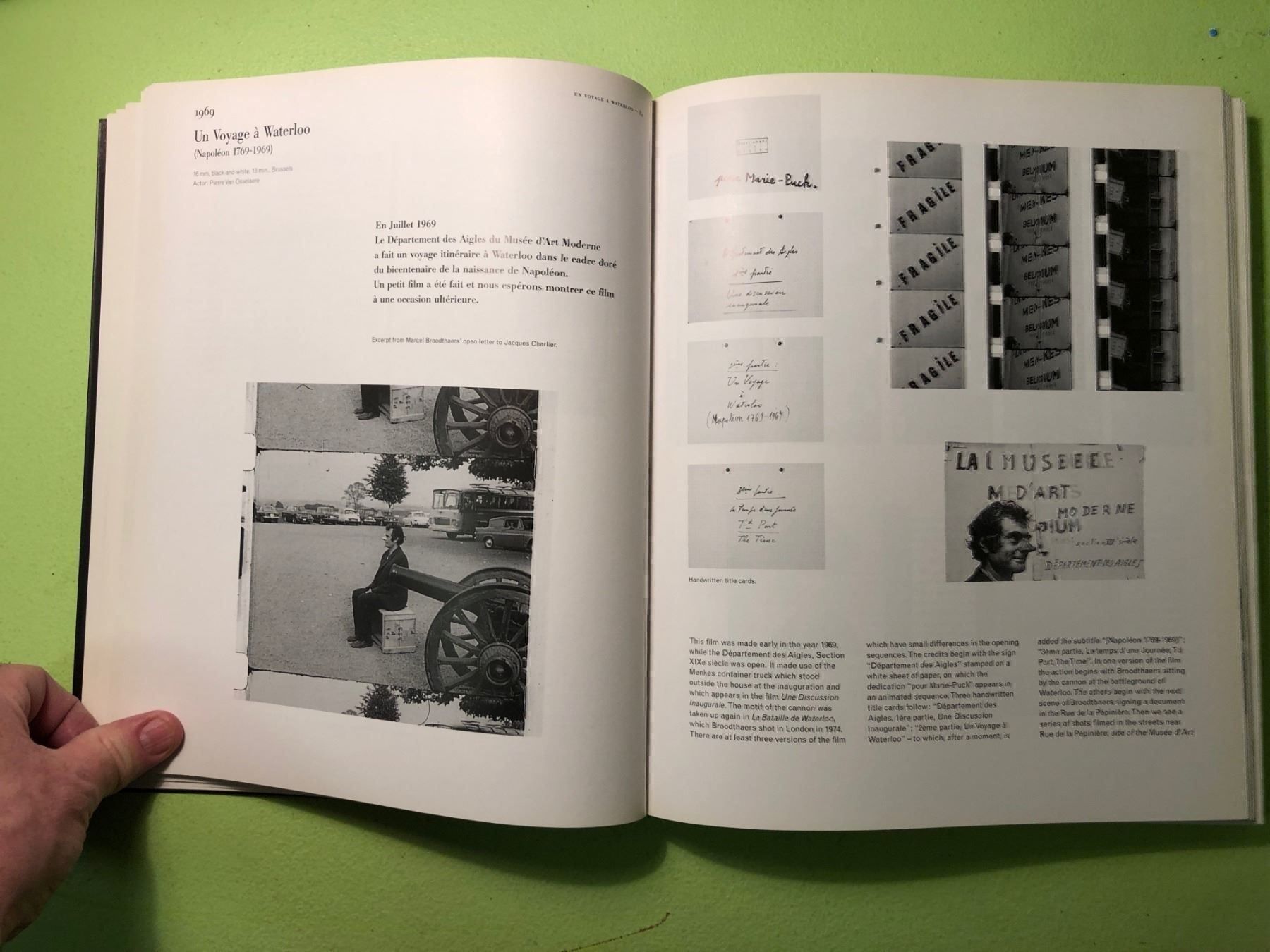 Libri: Marcel Broodthaers: Cinéma – Usato da Zürich venduto da allp 5