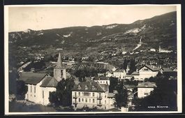 AK Sierre, Teilansicht mit Kirche