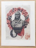 Exlibris Hanns Bastanier - Original Radierung mit Aquatinta