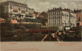 LAUSANNE - Hôtels Beau-Site - Belvedère - Hôtel Richemont