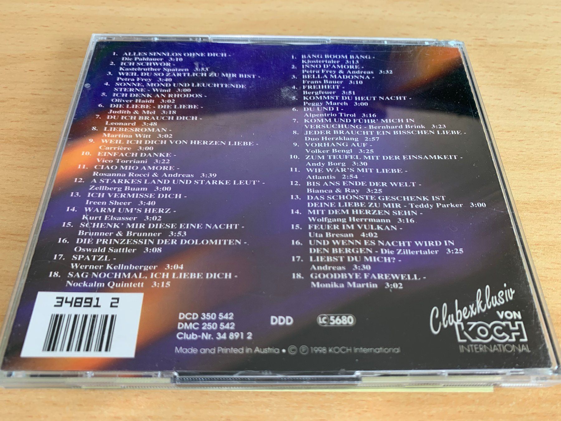 CD: Carmen Nebel - Das Grosse Wunschkonzert - 2 CD – Usato da Rikon im Tösstal venduto da Alpenmutz 1