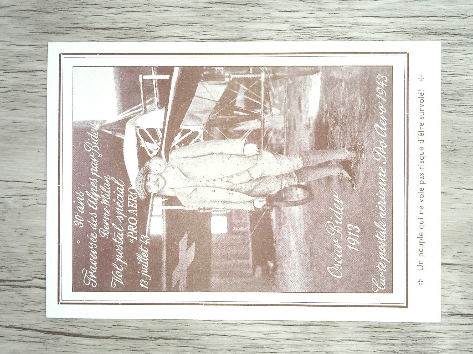 Tutti i francobolli: TR82 Carte Postale + Timbre Suisse 1943 – Usato da Cousset venduto da Patrick_Collections 1