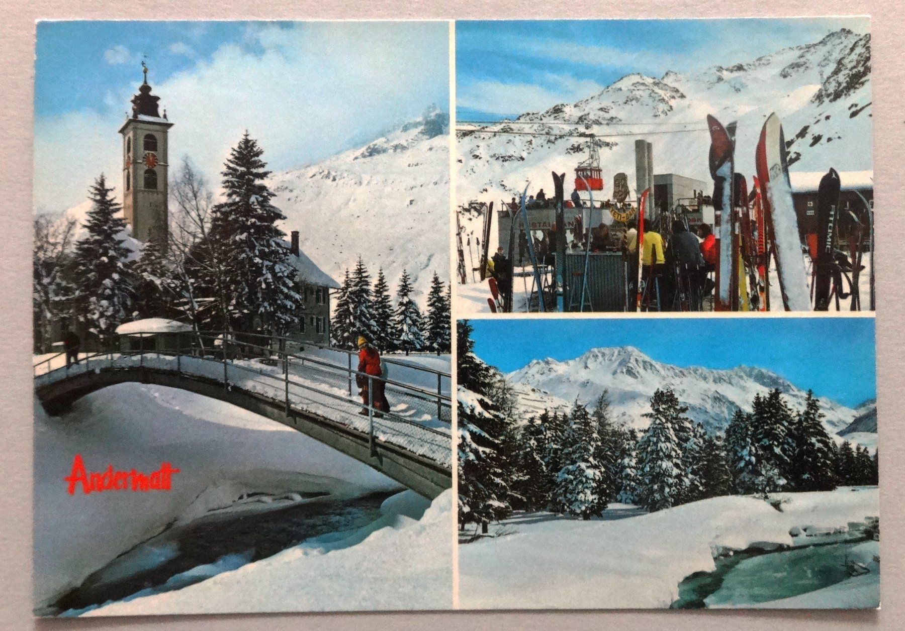 Cartoline postali: Andermatt 1444 m – Usato da Fétigny venduto da Billy2miny