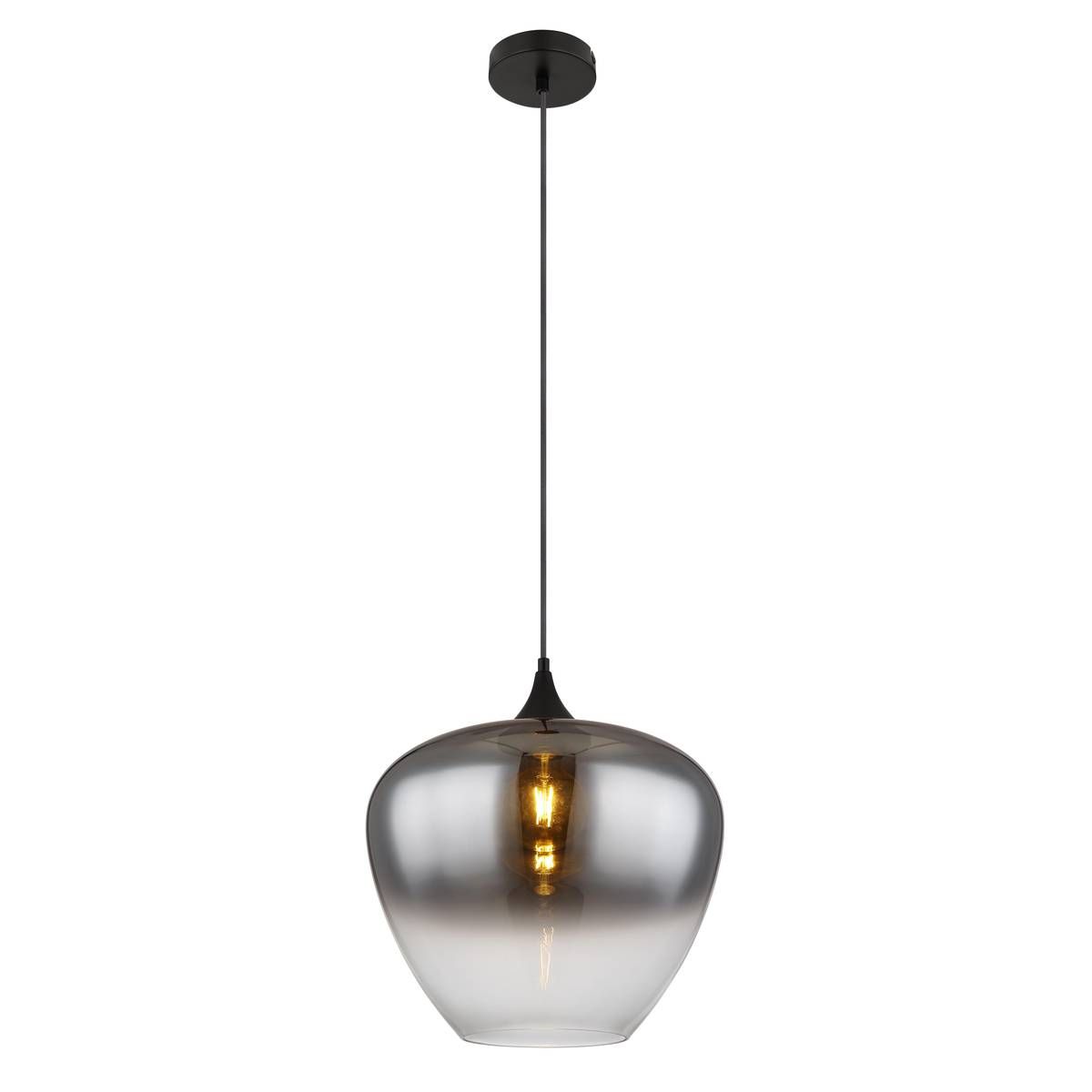 Lampadari & plafoniere: Pendelleuchte, Metall, Glas, 40 cm Ø – Nuovo (secondo la descrizione) da Kreuzlingen venduto da Smart-Light