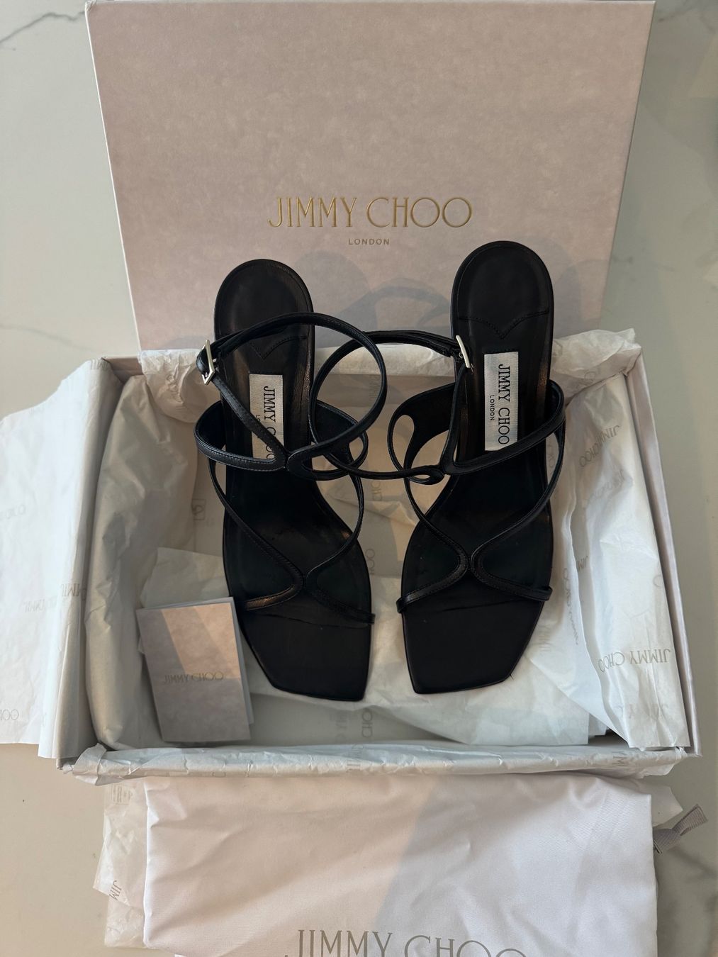 Jimmy Choo Damenschuhe: Jimmy Choo Azie 85 black Gr. 40 – Gebraucht aus Rümlang von selina_koenig